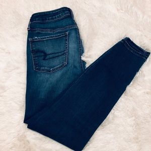 AE Distressed Skinny Jeans